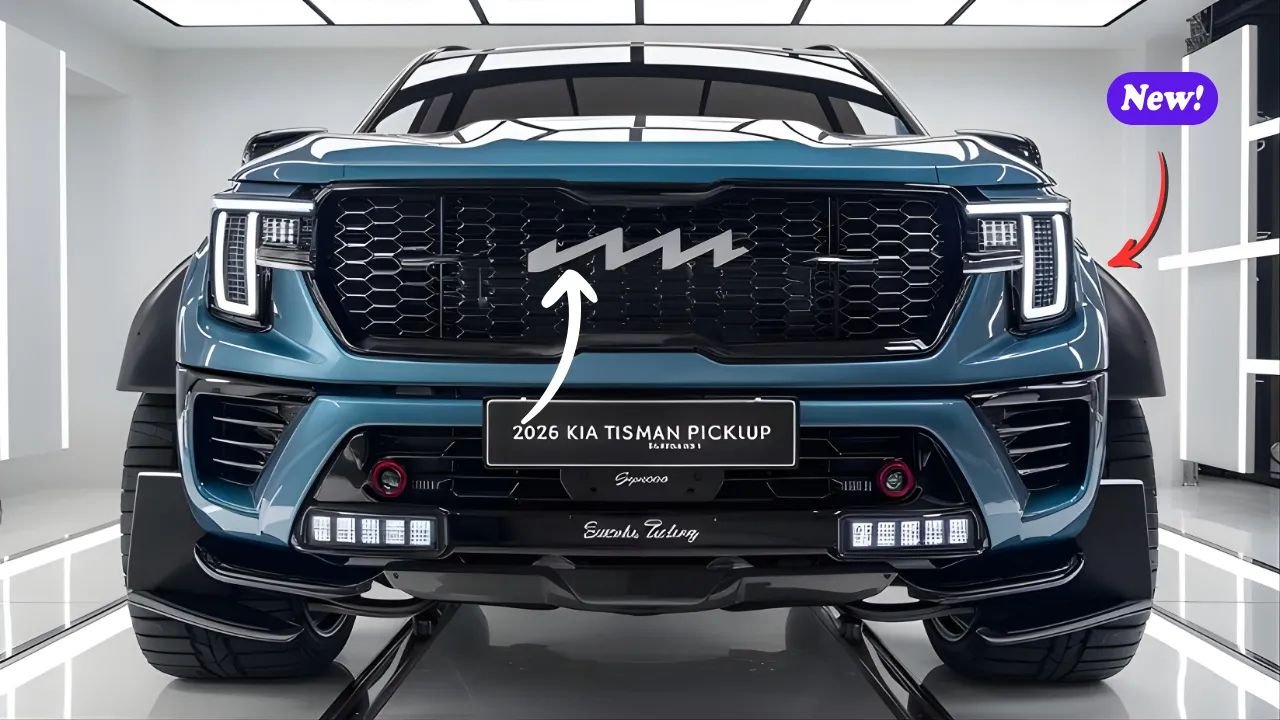 2026 Kia Tasman Pickup: Rugged Capability Meets Modern Practicality